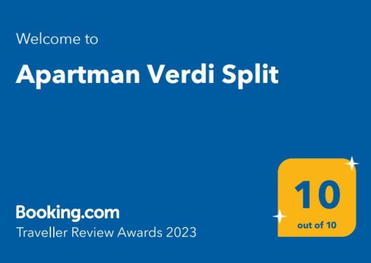 Apartment Verdi Split With Free Private Parking Space